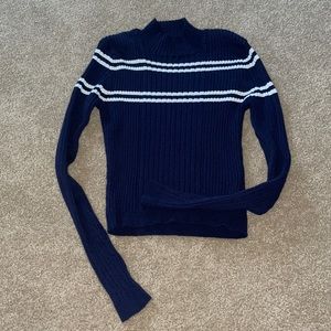 Pacsun navy blue Lottie Moss Turtleneck
